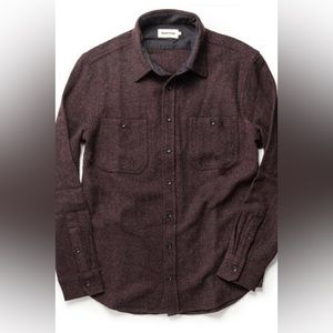 Taylor Stitch Service Shirt in Port Melange